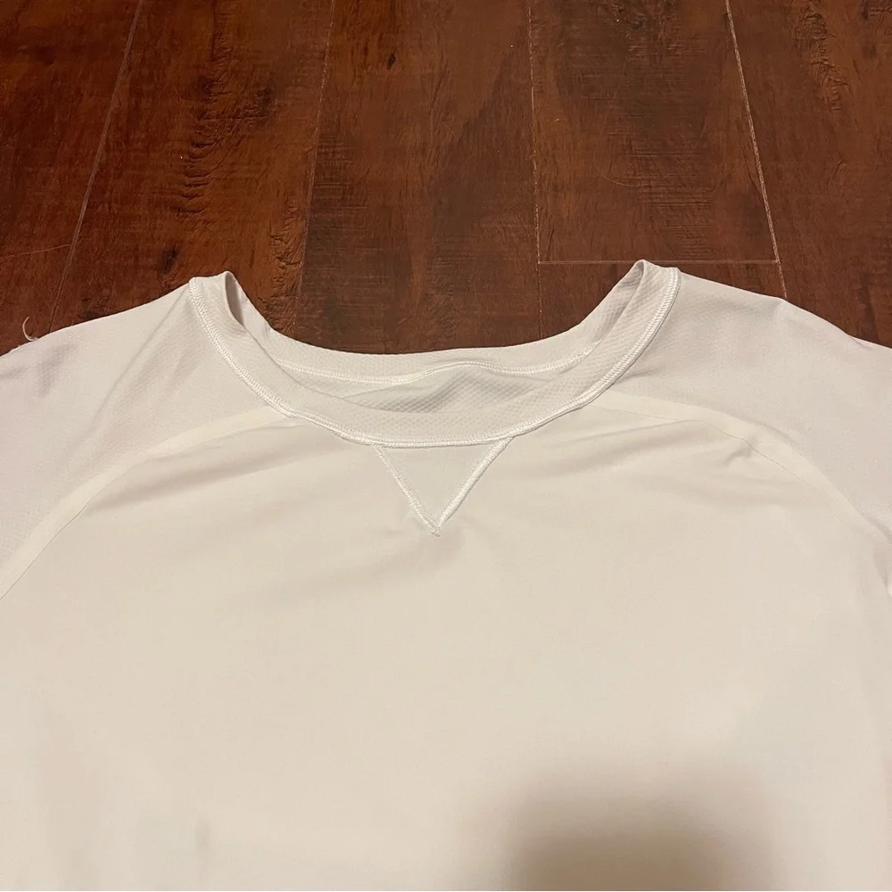 Lululemon Another Lap Strong Long Sleeve, White, 4 - Picture 7 of 11